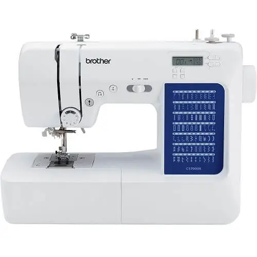 BEST SEWING MACHINE FOR BEGINNERS: Photo of the Brother CS7000X Computerized Sewing And Quilting Machine