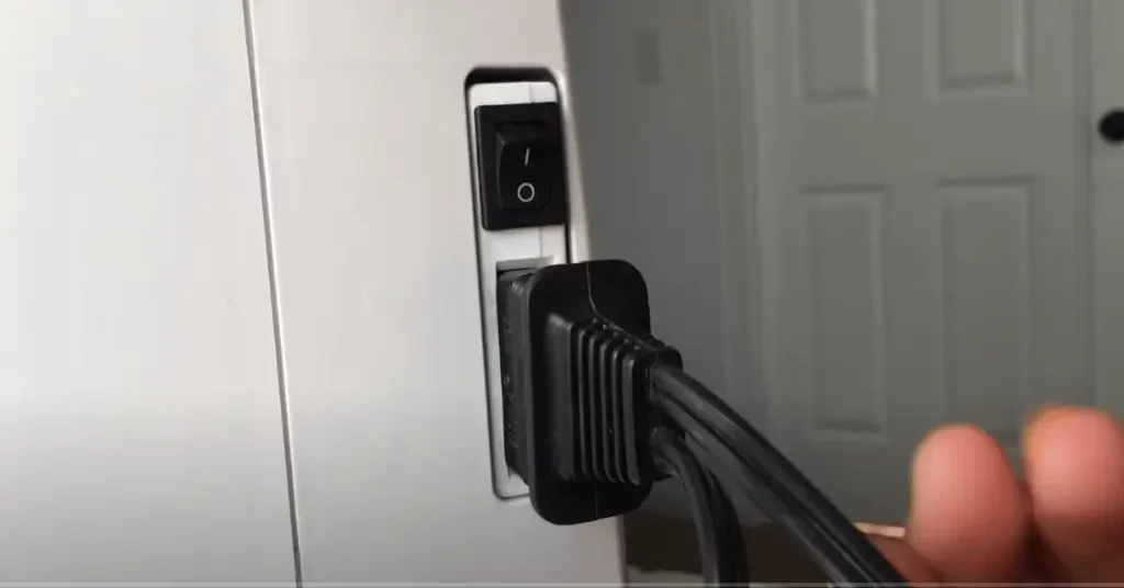 sewing machine power switch