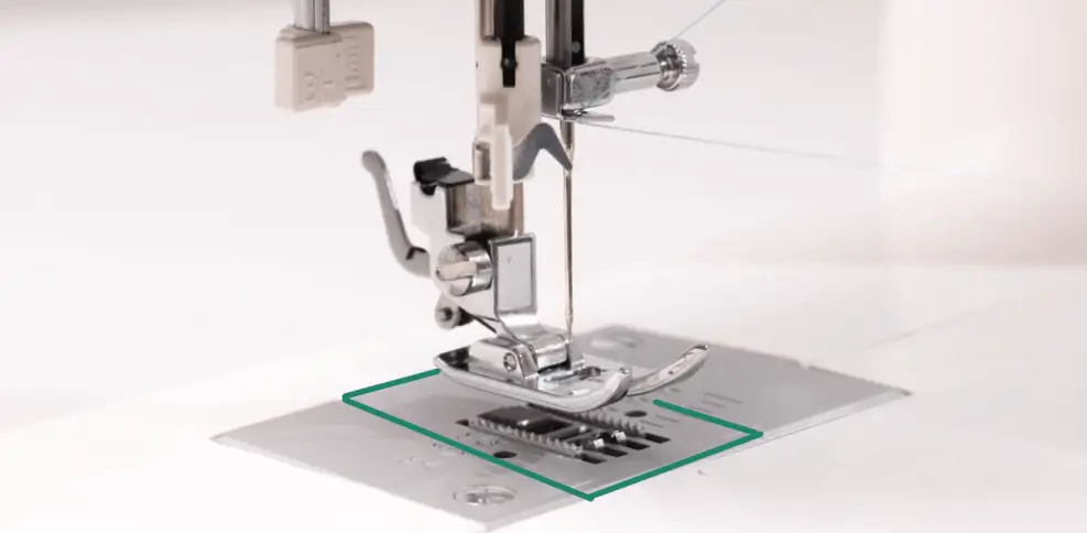 sewing machine needle plate