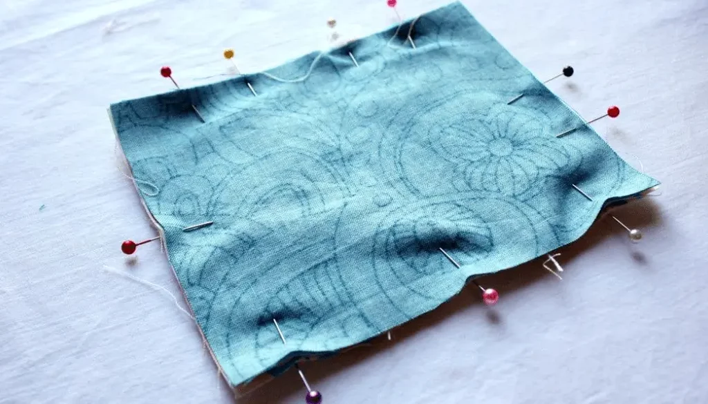 piece of fabric for sewing