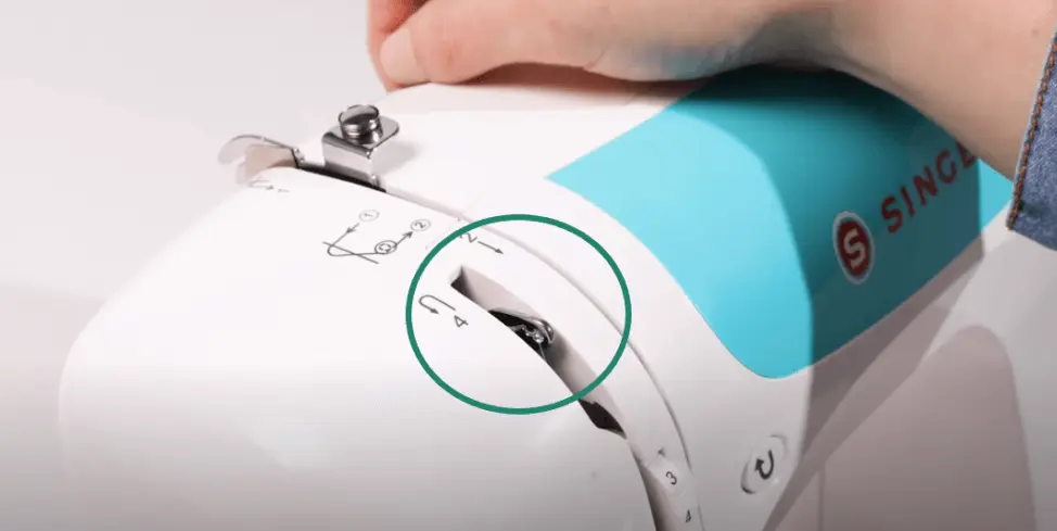 sewing machine thread take up lever