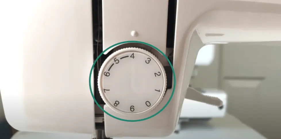sewing machine tension dial