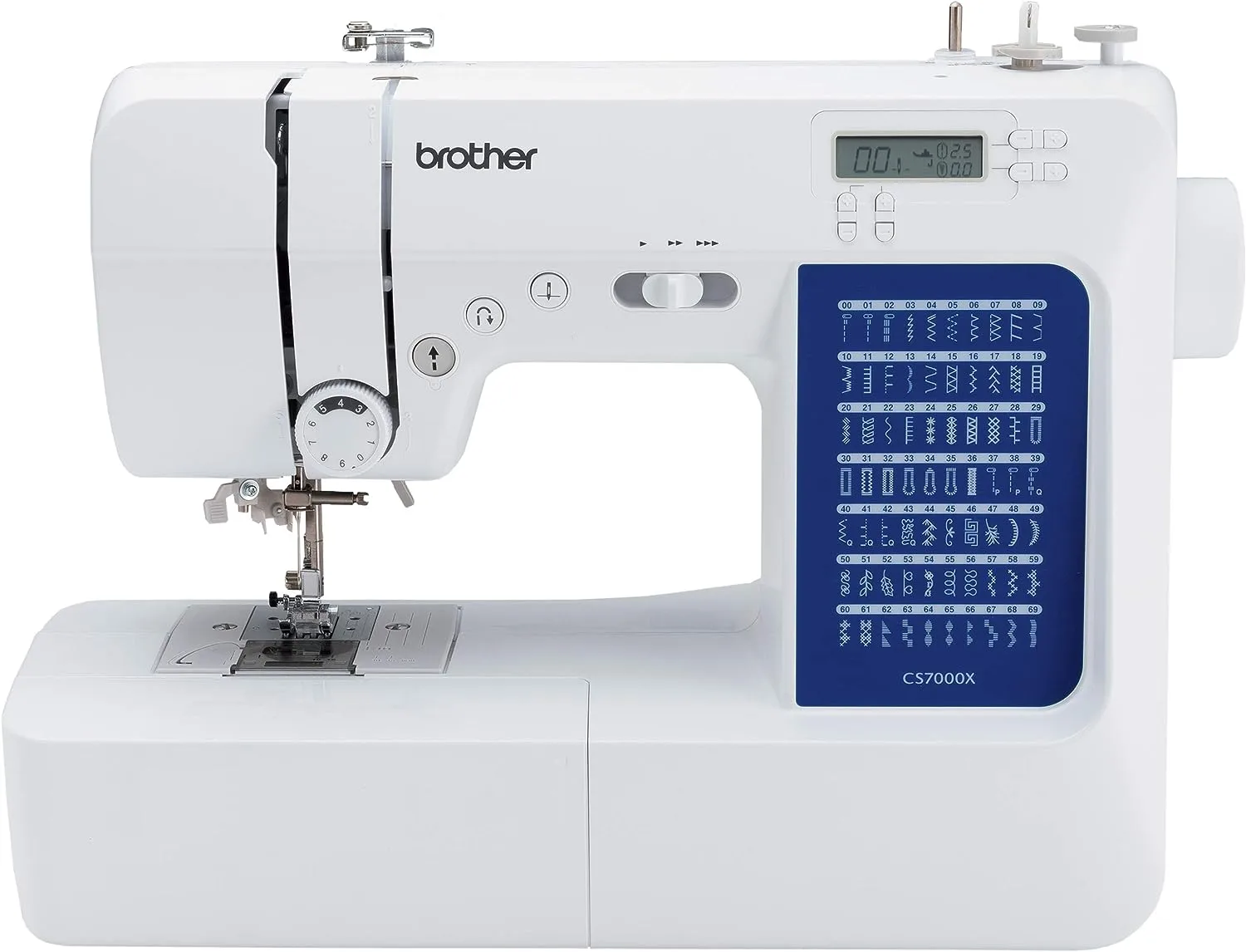 Brother CS7000i Computerized Sewing And Quilting Machine in action - Best Quilting Machines