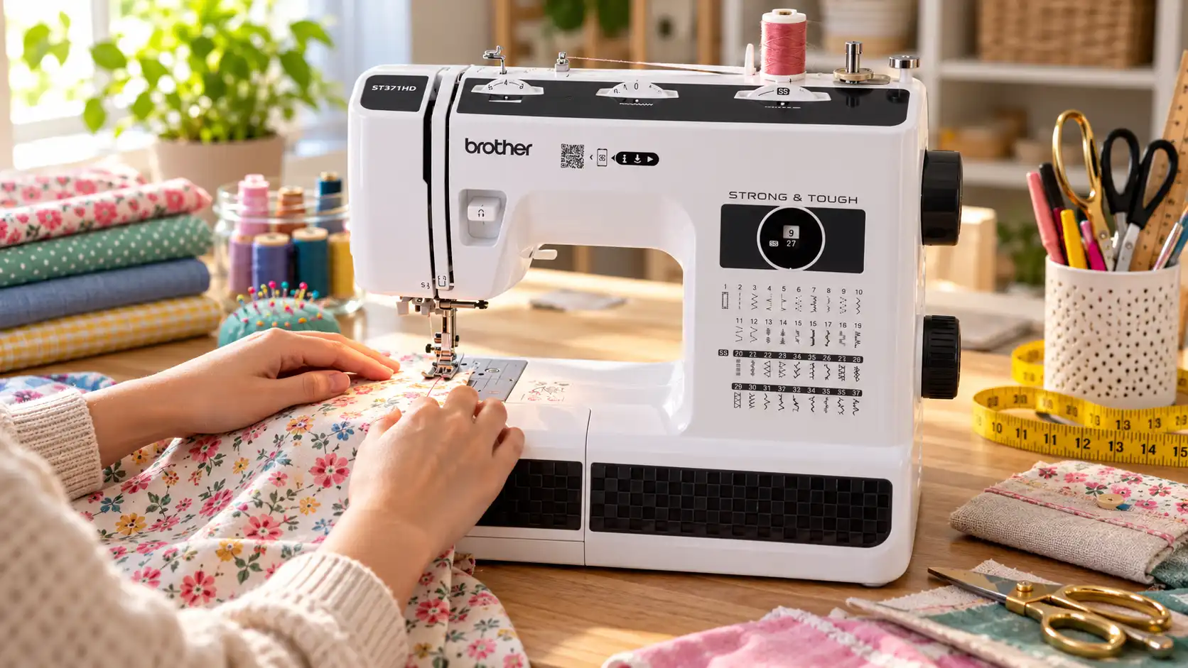 Brother ST371HD mechanical sewing machine for beginners